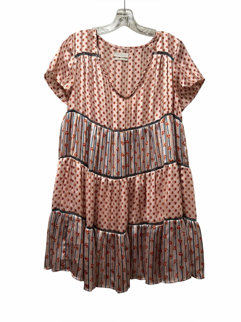 Urban Outfitters‎ Small Floral Tiered Babydoll Dress B4